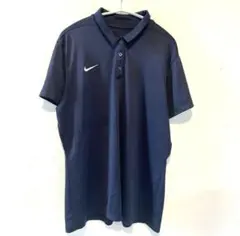 NIKE Dri-FIT ポロシャツ ネイビー XL レディースのサムネイル