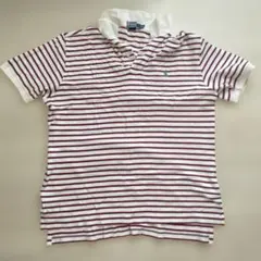 Polo by Ralph Lauren ストライプ ポロシャツ XL