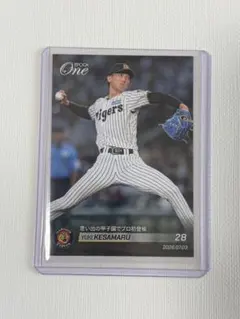 エポックワン　阪神タイガース　今朝丸裕喜投手　思い出の甲子園でプロ初登板