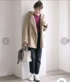 試着のみ極美品】URBANRESEARCH ROSSO フェイクムートンコート - メルカリ