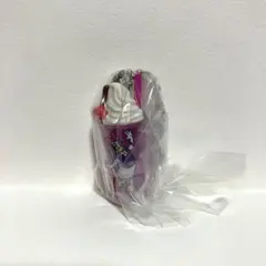 ディズニーキャラクター　レトログラスミニチュアチャーム　デイジーダック