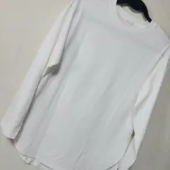 GU美品☆ホワイト 長袖 Tシャツ