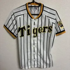 希少 復刻 阪神タイガース キッズ ユニフォーム Sサイズ140 150 刺繍のサムネイル