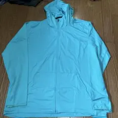 GU SPORTS フード付きパーカー XL ライトブルー