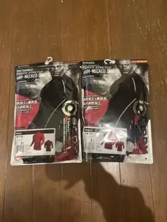 高ネックアンダーシャツ S レッド