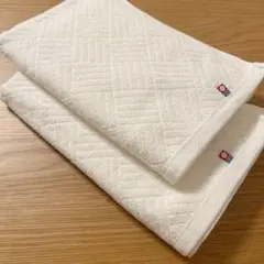 白　クイーンズ　Queen's 今治タオル　バスタオル　2枚セット