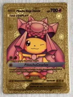 Pikachu Mega Diancie ゴールド仕様 カード 海外限