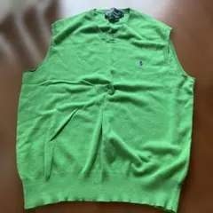 Polo by Ralph Lauren グリーン ベスト