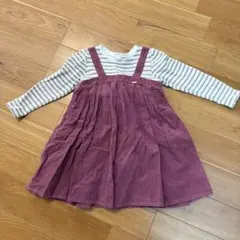 コーデュロイ ワンピース