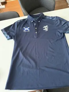 Admiral GOLF スプレーロゴプリント ポロシャツ（NAVY／L） - メルカリ