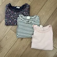 h&m 長袖カットソー3枚セット 92㎝ 2y