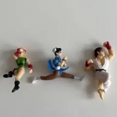 ストII ストリートファイターⅡ フィギュア　3体セット