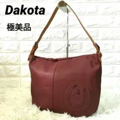 DAKOTA（ダコタ）セミショルダーバッグ ボルドー 馬蹄型押し - メルカリ