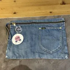 未使用☆Lee Riders Clutch Bag FREE☆デニム生地