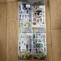 マイクラ　シール　4点セット