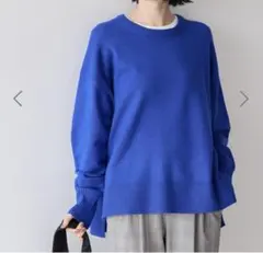 【新品タグ付き】アメリカンホリック バイパチサイドスリットニットプルオーバー Ｌ