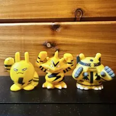 ポケモンキッズ　指人形　エレキッド　エレブー　エレキブル