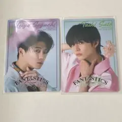 fantastics フォトカード 佐藤大樹 瀬口黎弥