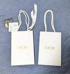 Dior ディオール ミニショッパー 2枚セット - メルカリ