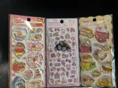 【感謝セール】海外正規品しんちゃん/動物シール3点