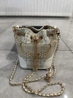 Chanel シャネル ビューティー ノベルティ 2WAY 巾着バッグ