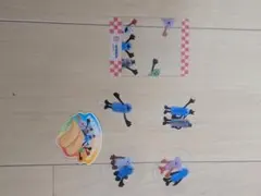 パペットスンスン　スシローコラボ クリアカード・ステッカー・ピックセット