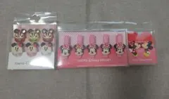 東京ディズニーリゾート ミッキー ミニー 　クリップ３個セット