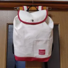 Manhattan Portage バックパック ホワイト×レッドのサムネイル