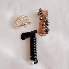 ヘアアクセ3個セット