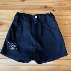 ANAP GIRL アナップガール　ショートパンツ　黒　S 150