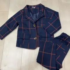 フォーマル　子供　スーツ　チェック　80