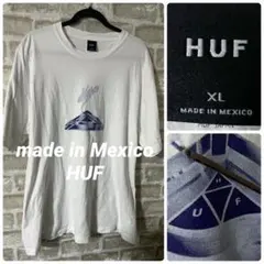 HUF メンズXL Tシャツ　お香　線香　グラフィック　ハフ