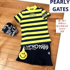 パーリーゲイツ　半袖ハイネックトップス