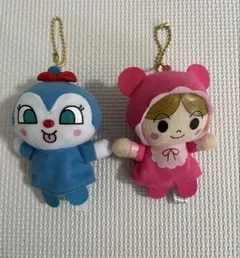 コキンちゃん　あかちゃんマン　ゆび人形　キーホルダー　2点セット