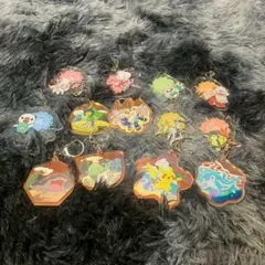 ポケモン アクリルキーホルダー 12個セット