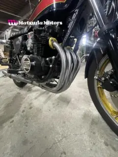 Z400FX ショート管 手曲げ風 ショート管 マフラー ブラック - メルカリ