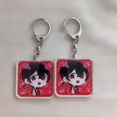 カラフルピーチ　ゆあんくん　アクリルキーホルダー 2つセット