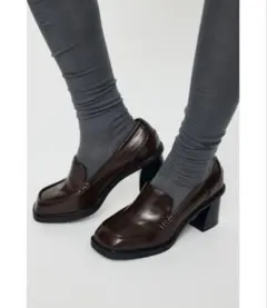 MOUSSY LOAFER HEEL シューズ