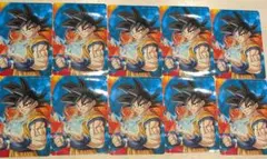 2022年ナツコミ特製ダブルステッカー ドラゴンボール10枚セット　新品未使用