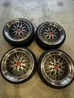 D*K様 BBS 19インチホイールセット タイヤ付き 114.3 5穴　9J