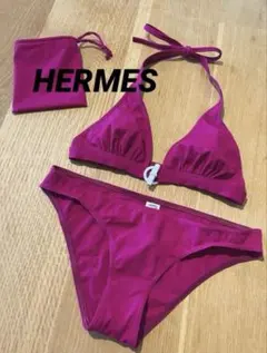エルメス　HERMES 水着　ビキニ　ピンク　シェーヌダンクルのサムネイル