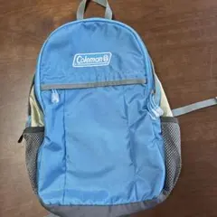 Coleman コールマン青 水色　ブルー　ナイロン リュックのサムネイル