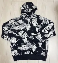 NIKE 総柄パーカー　XL 2.3回着用