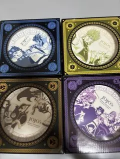 スシロー　ジョジョの奇妙な冒険　コラボ限定　プレート　全４種類セット