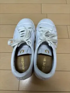 fredperry レザースニーカー　ホワイト