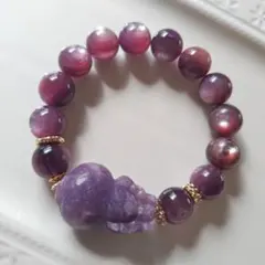 おまとめ専用です♡レピドライト貔貅、パープルマイカ