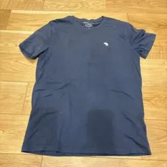 Abercrombie & Fitch ネイビー Tシャツ M