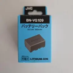 JVC ビデオカメラ用バッテリー BN-VG109のサムネイル
