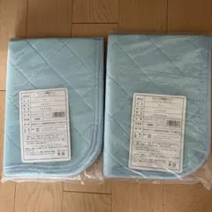 新品未開封★さらっと涼感枕パッド 2枚セット 40×55cm ブルーのサムネイル