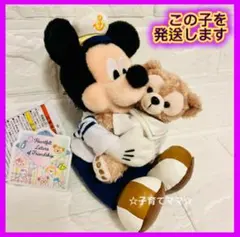 ぬいぐるみバッジ ミッキー　ダッフィー　ダッフィー＆フレンズ　フレンドシップ